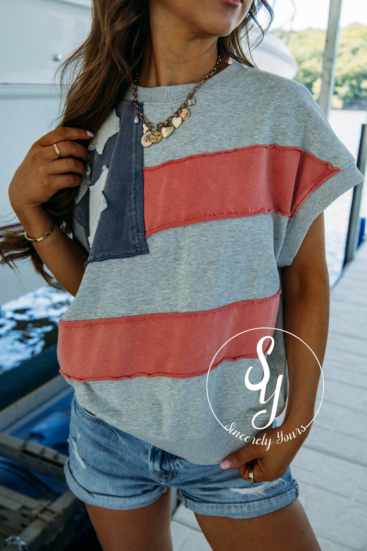 Making It Up Top - Heather Grey