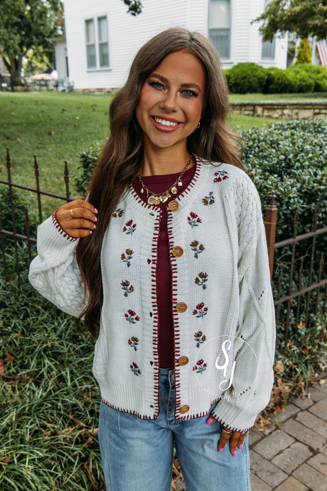 Bloom Cardigan - Cream