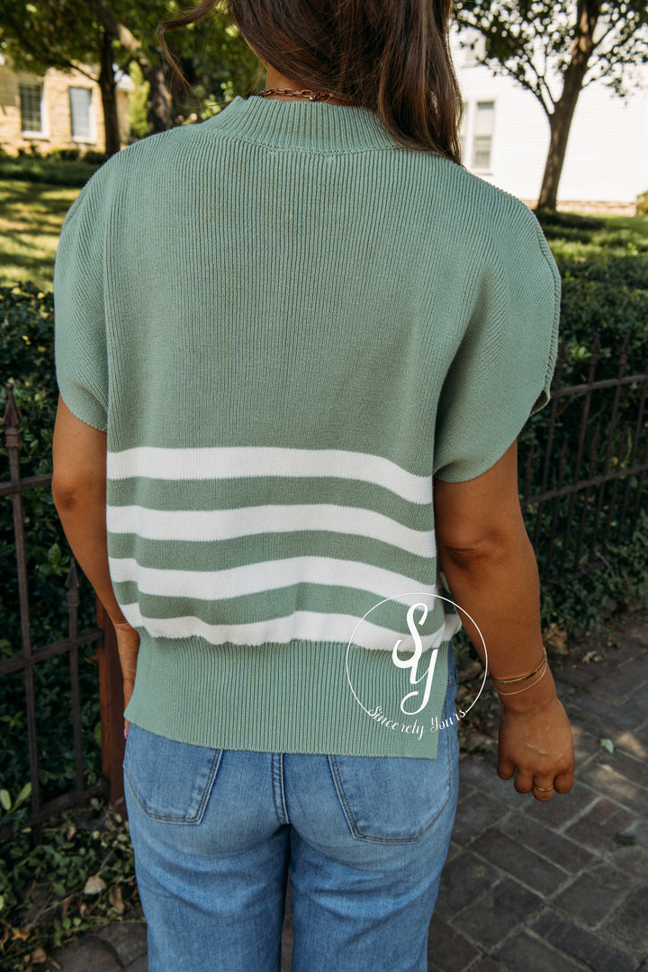 Obsessed Sweater - Celadon Green