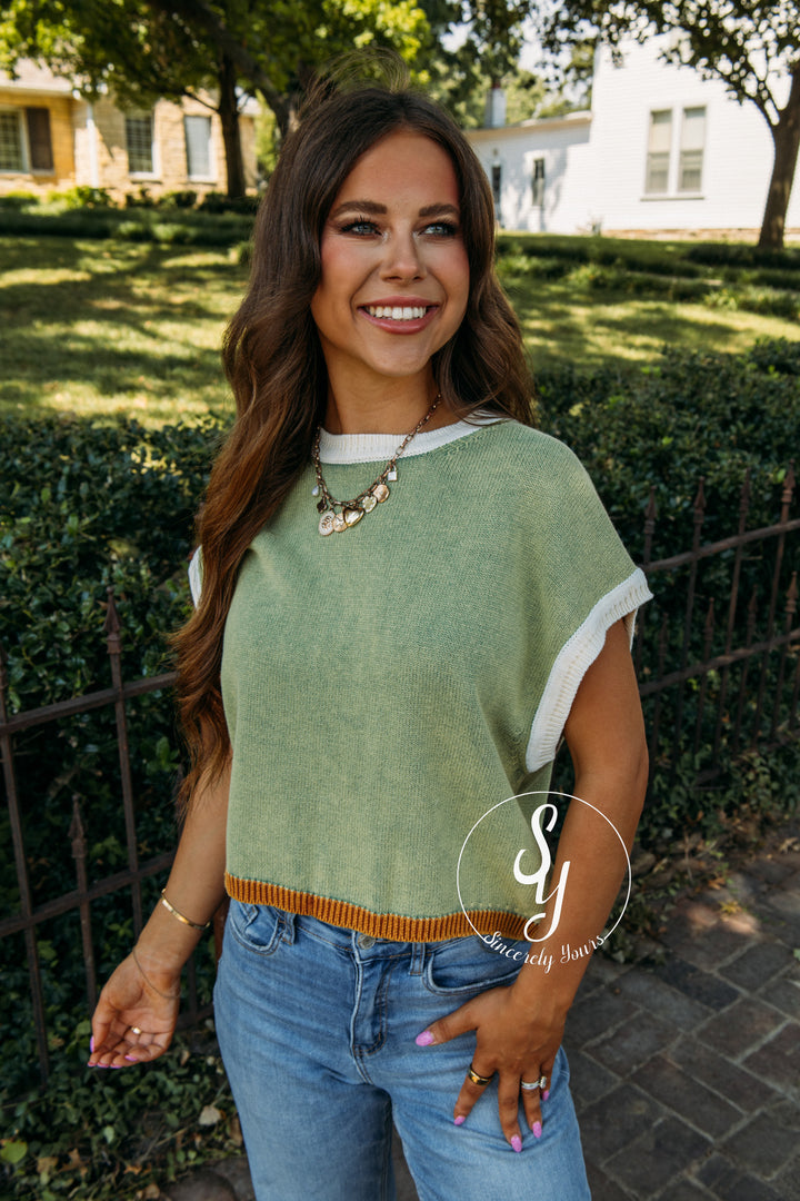 Good Mood Sweater - Emerald