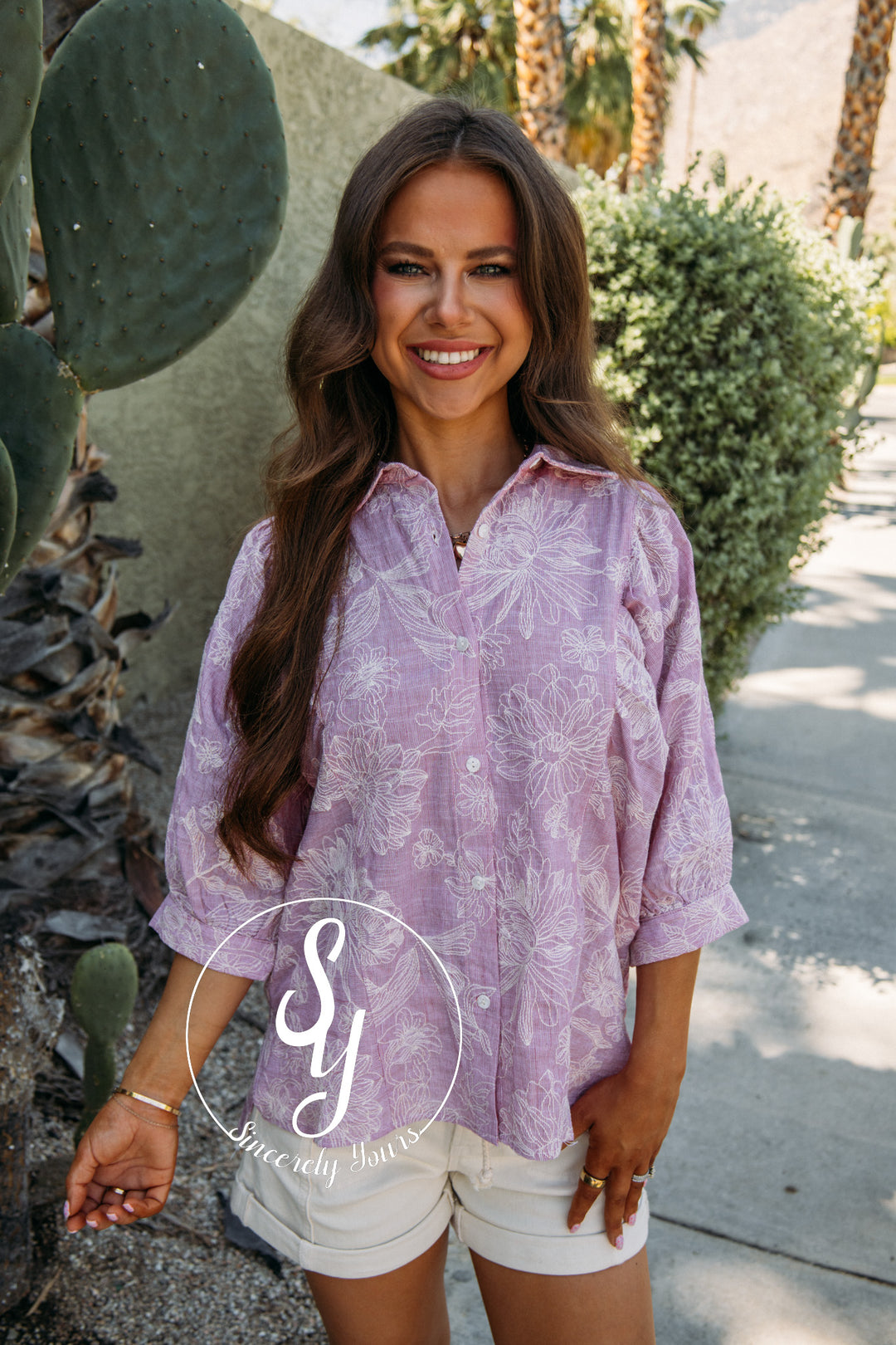 Charm And Charisma Blouse - Pink