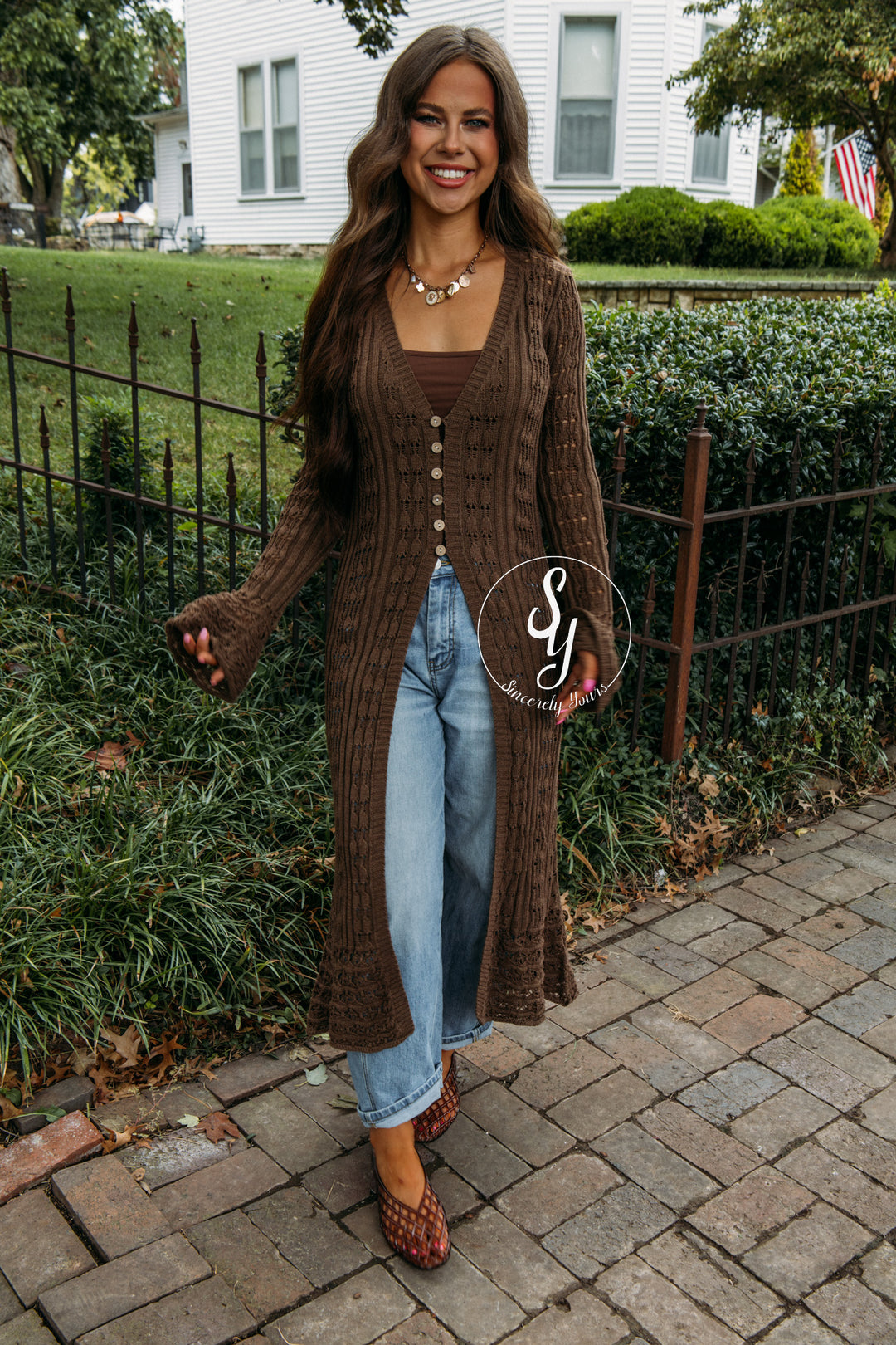Uptown Cardigan - Mocha