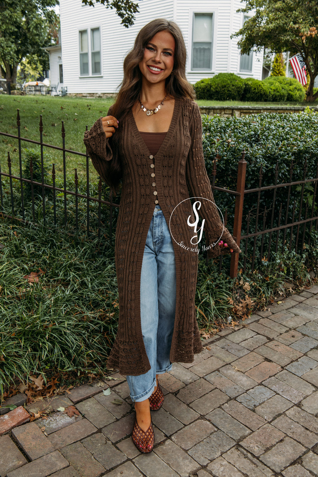 Uptown Cardigan - Mocha