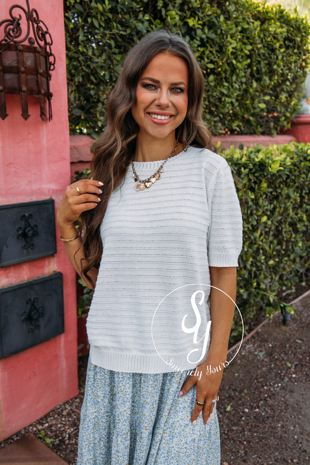 Simply Sweet Top - Off White