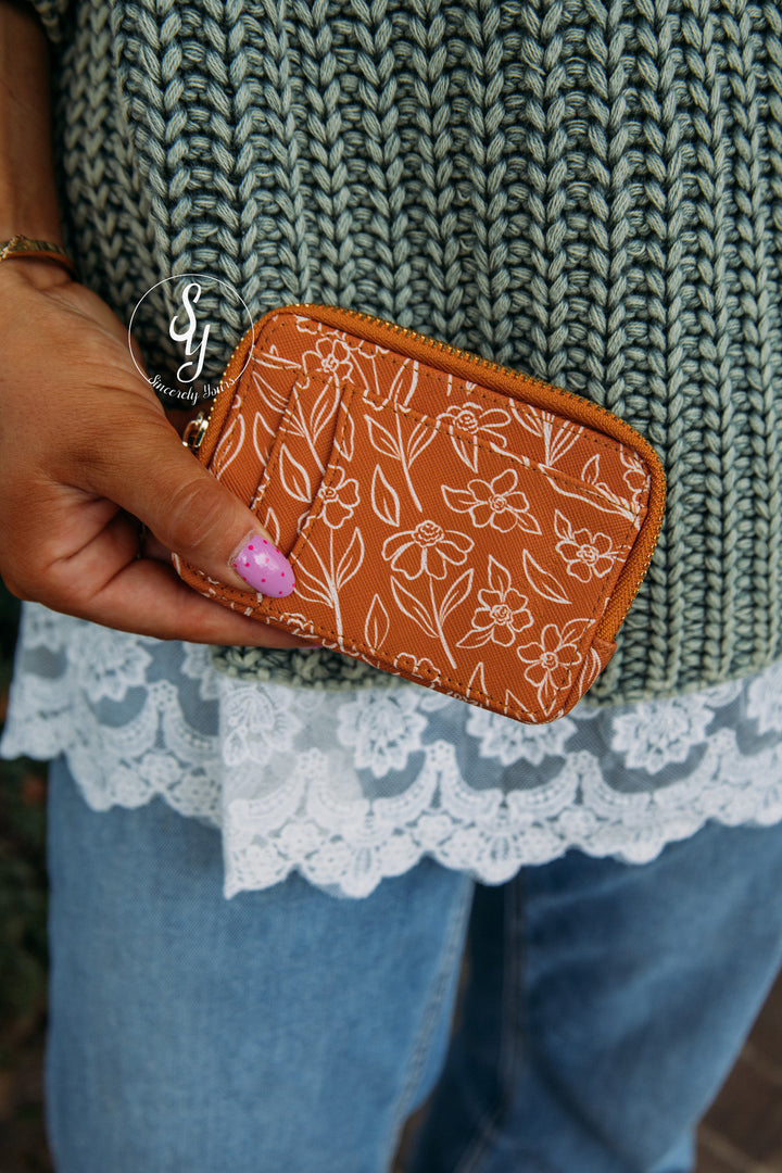 Terracotta Zip Wallet