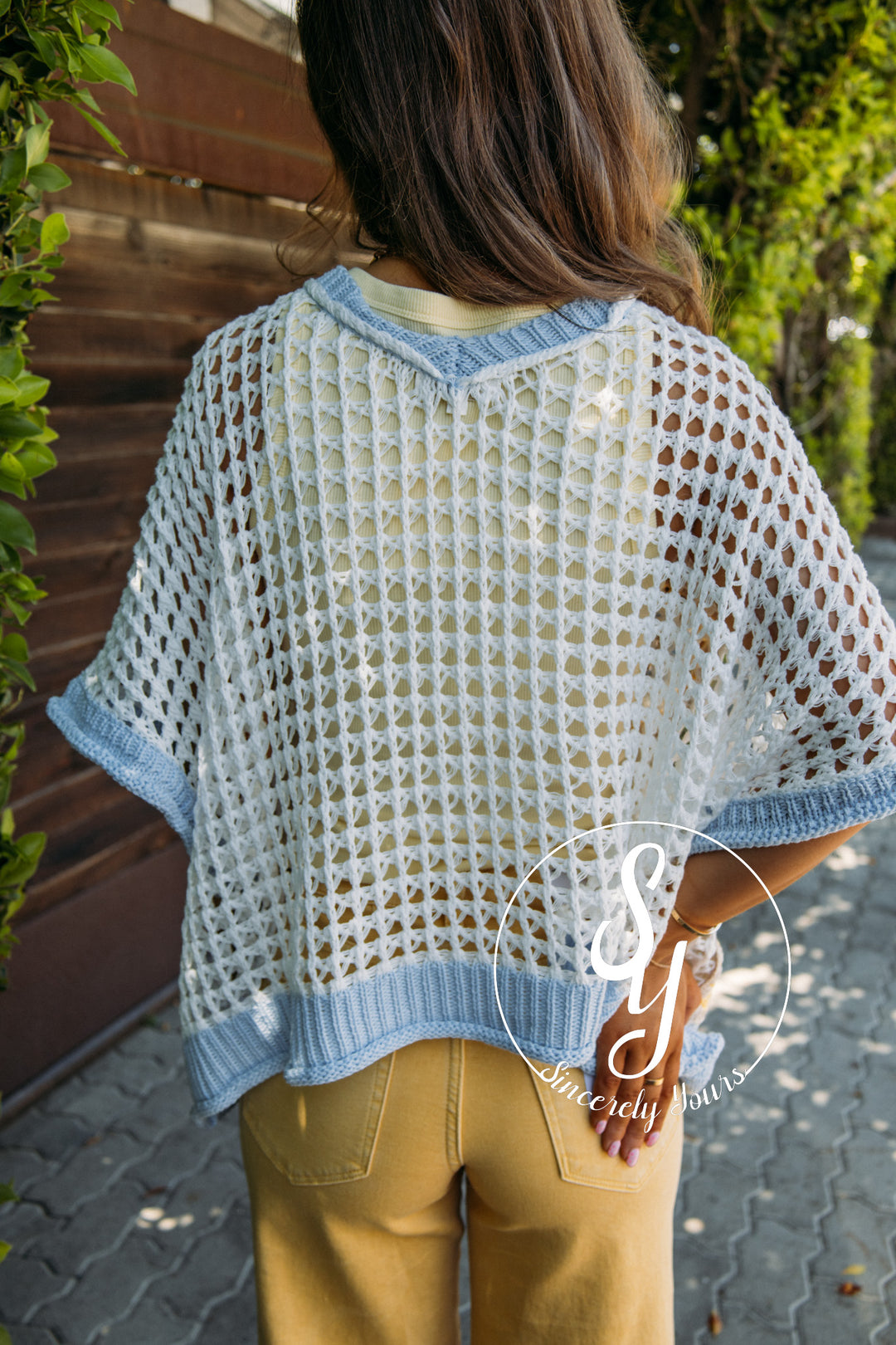 Airy Feeling Top - Sky Blue
