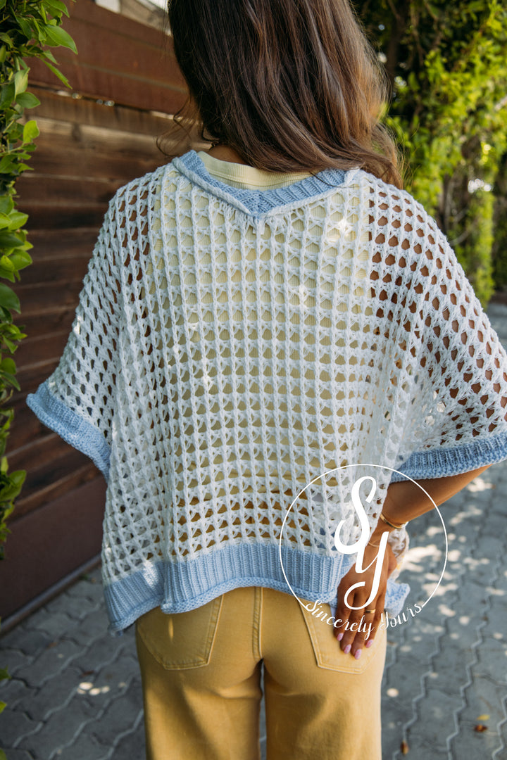 Airy Feeling Top - Sky Blue