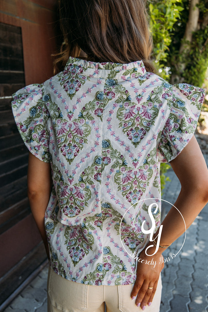 Pretty Little Thing Top- Taupe