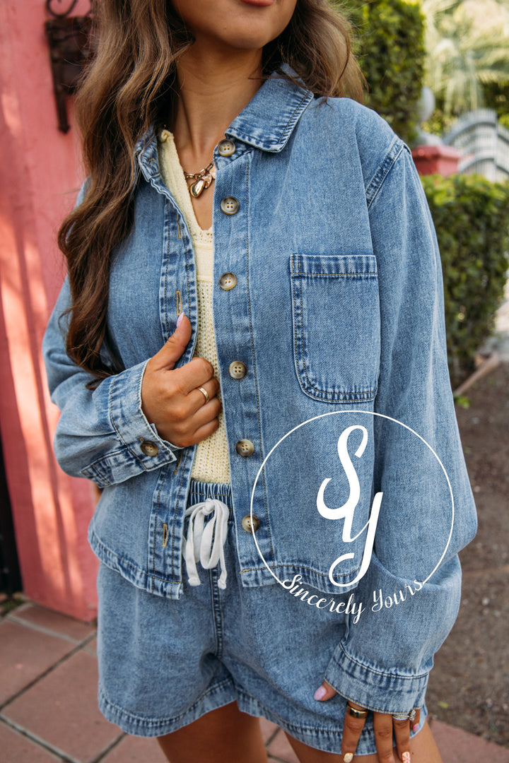 Park Day Chic Set - Denim