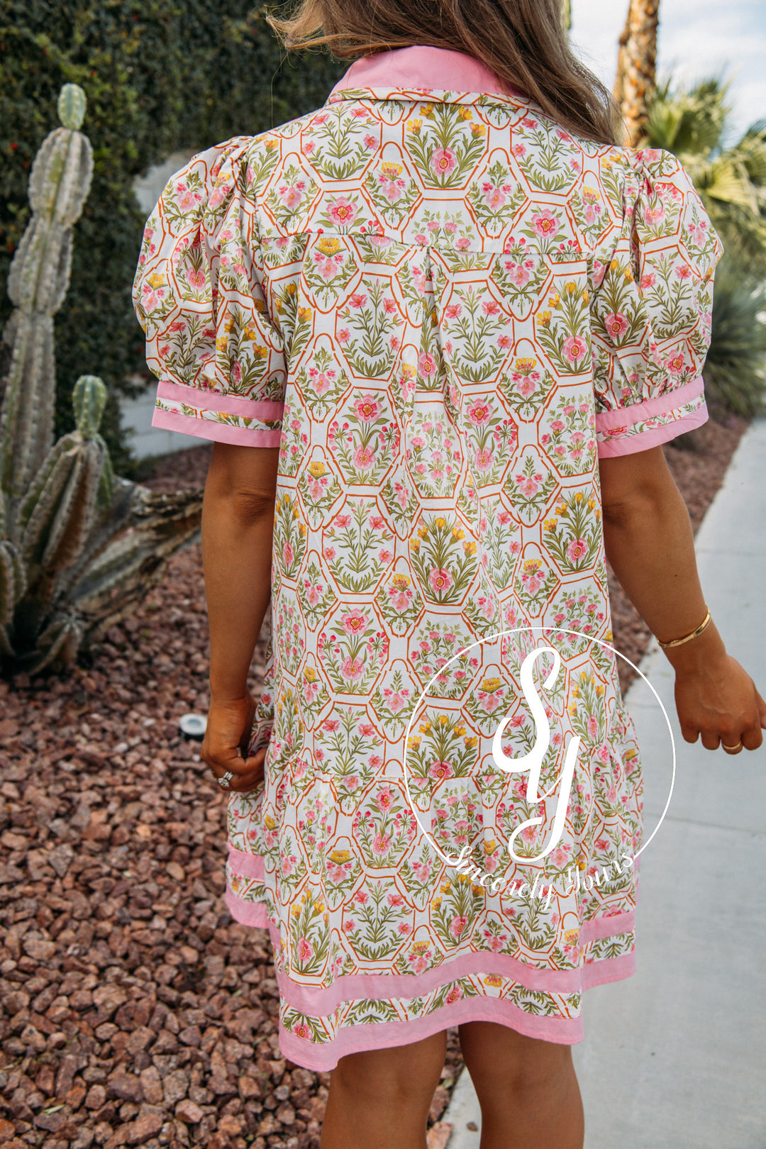 Sweet Life Dress - Pink Multi Floral