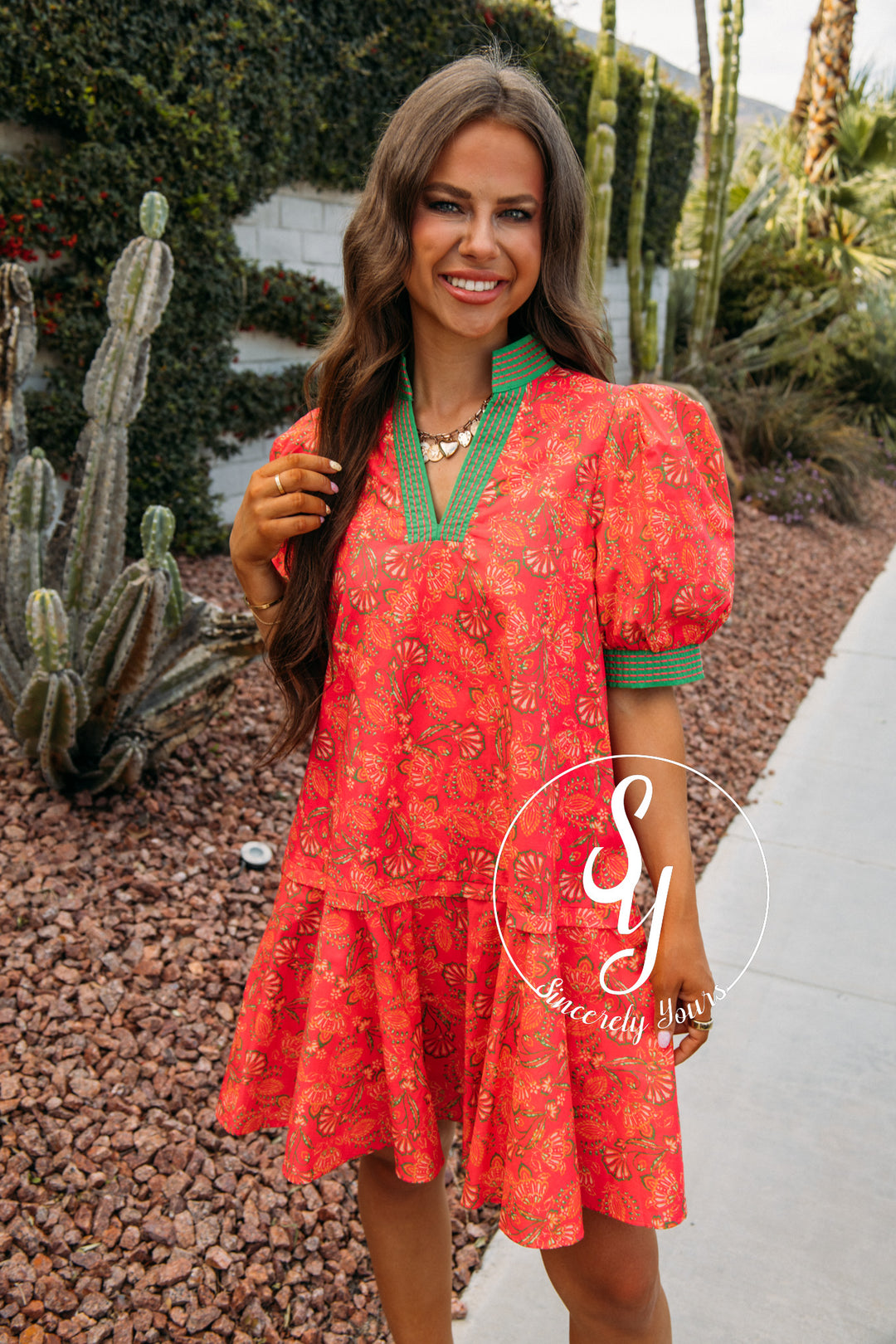 Sweet Crush Dress - Hot Pink