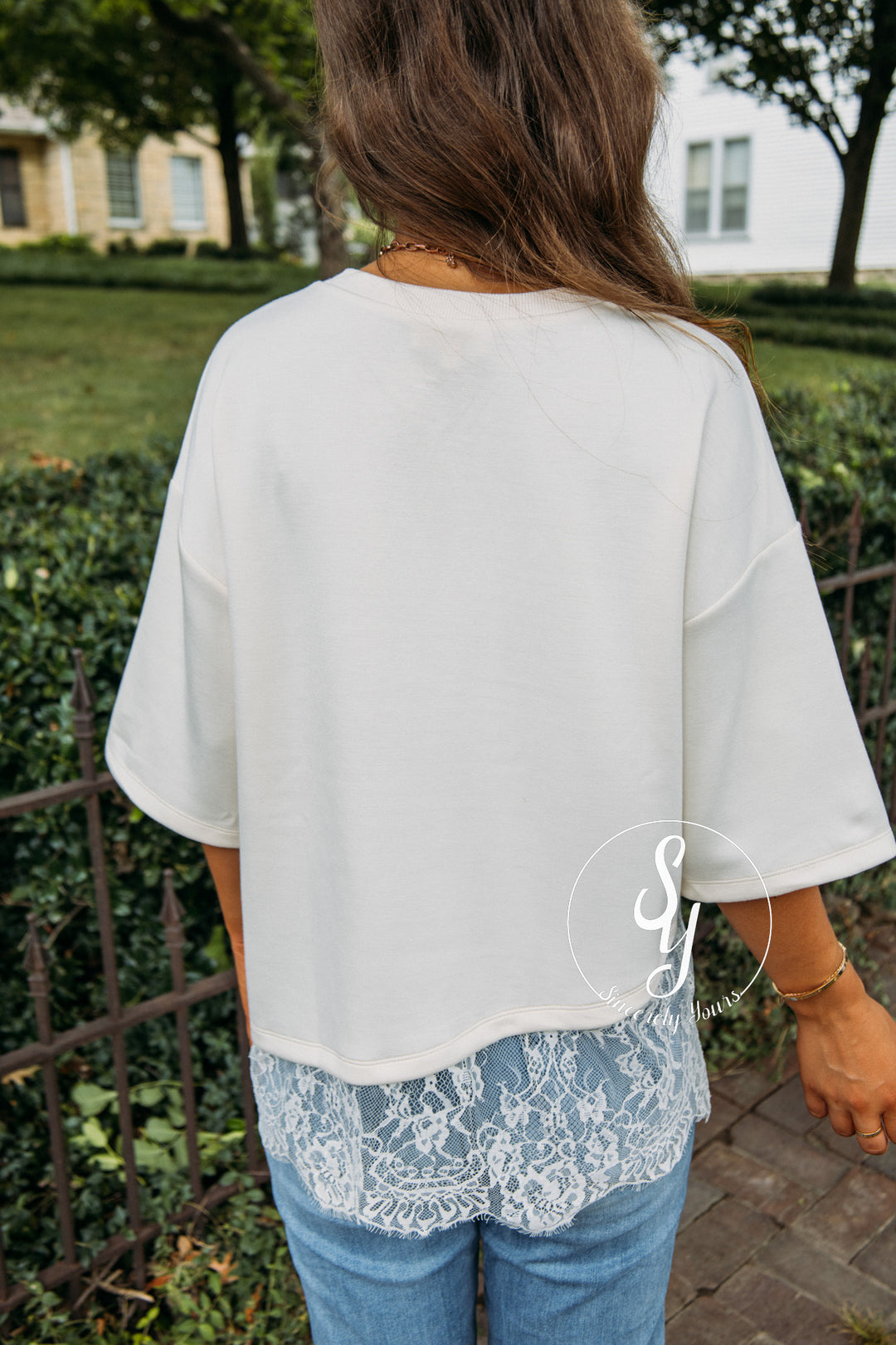 Delicate Love Top - Ecru