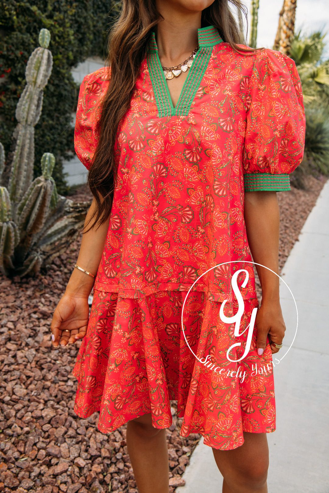 Sweet Crush Dress - Hot Pink