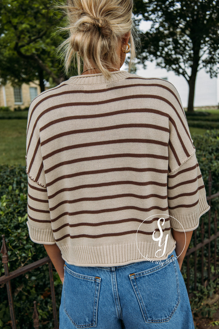 Crisp Morning Sweater - Oatmeal