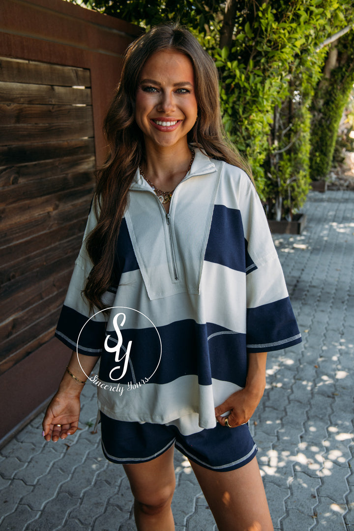 Down For Cute Set - Navy