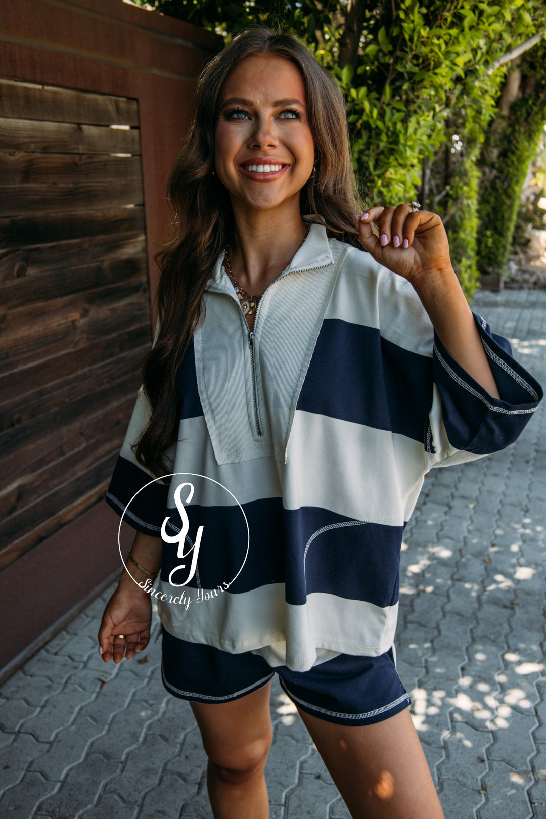 Down For Cute Set - Navy