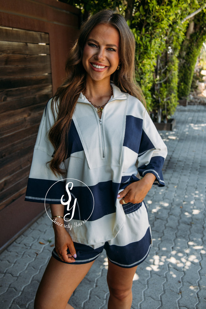Down For Cute Set - Navy