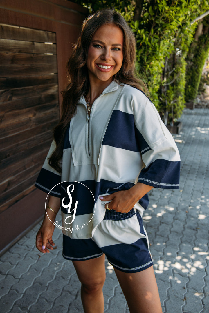 Down For Cute Set - Navy