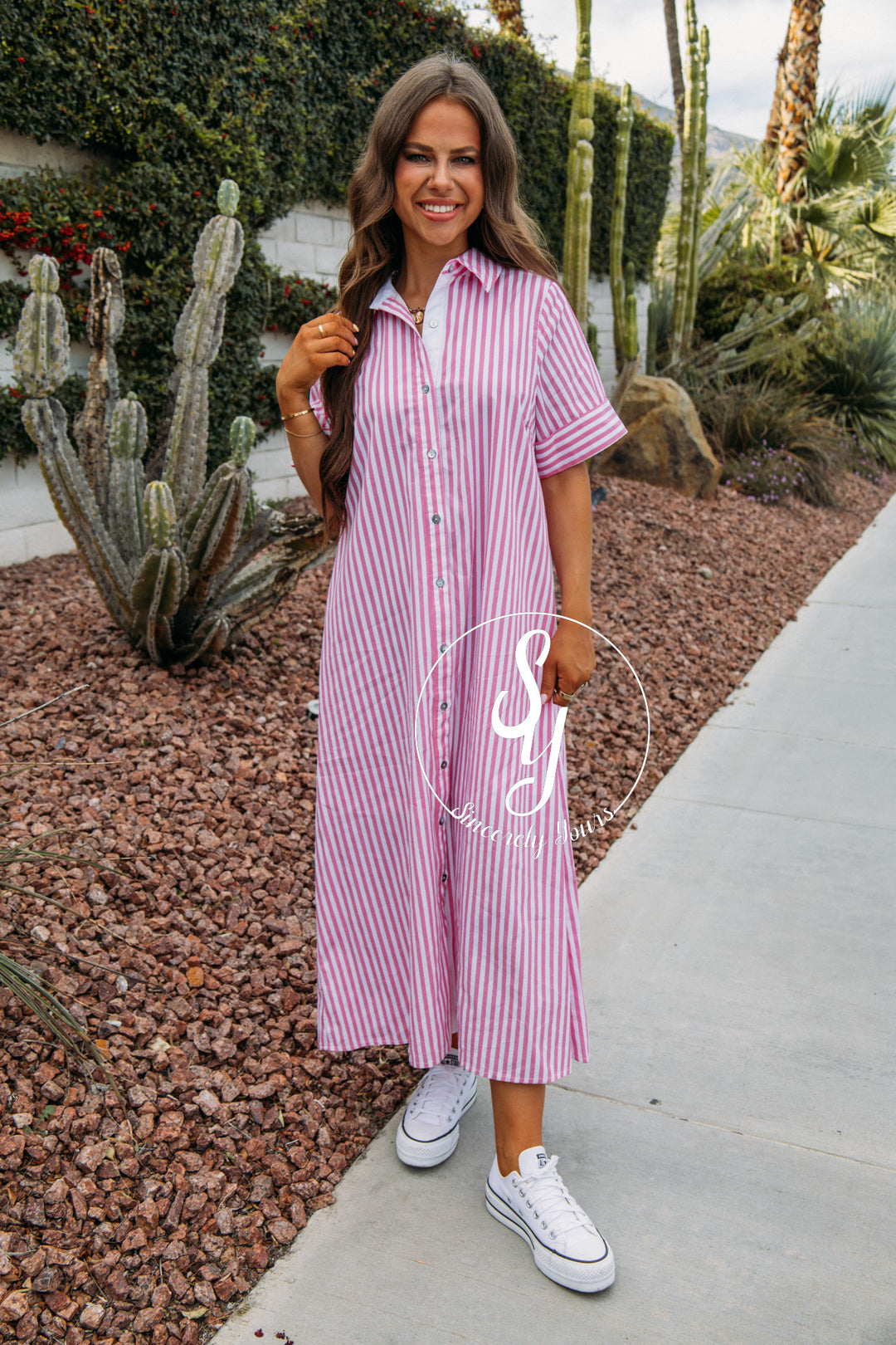 Simple Yet Chic Dress - Light Pink