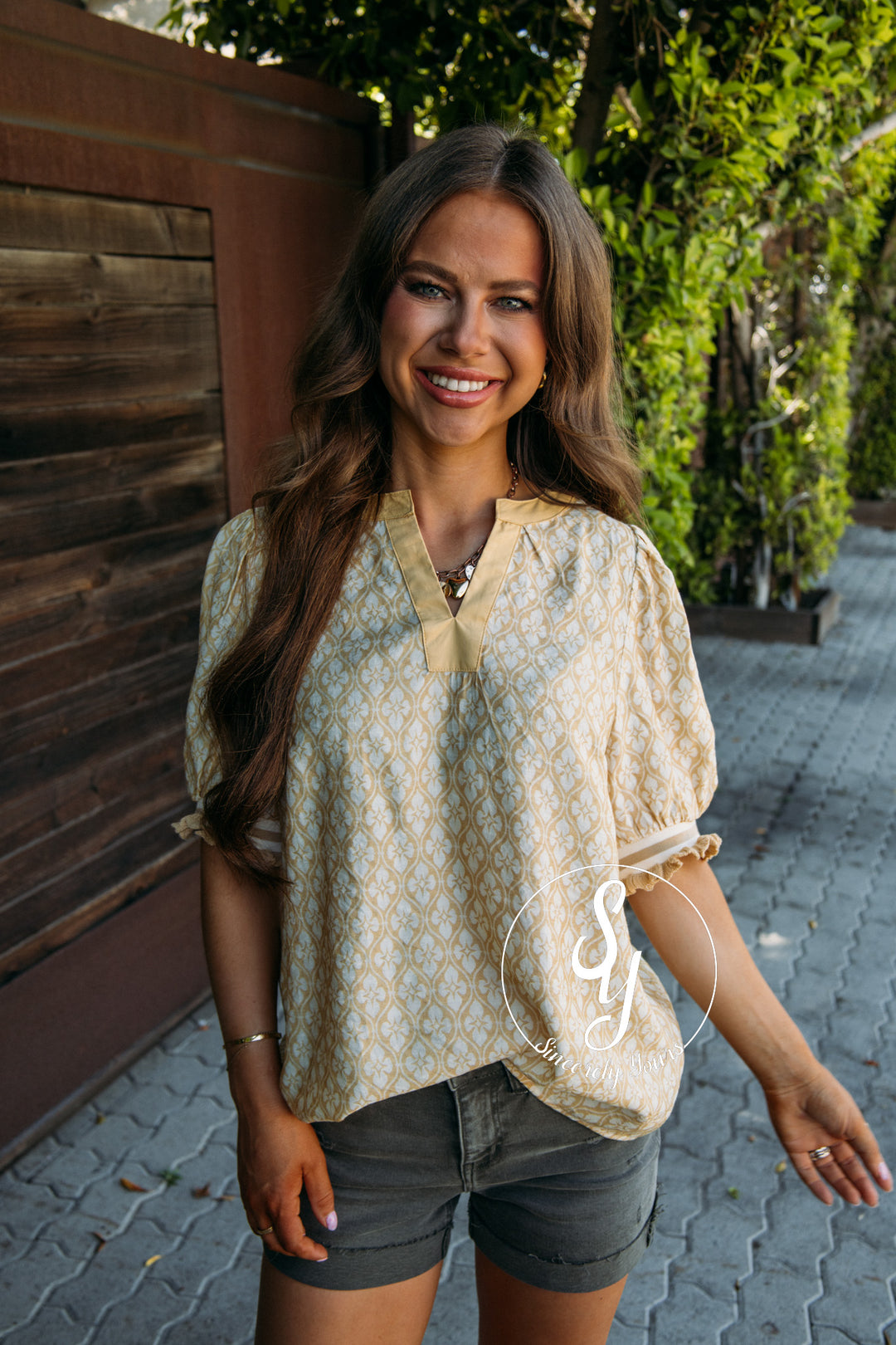 Bright Darling Top - Yellow