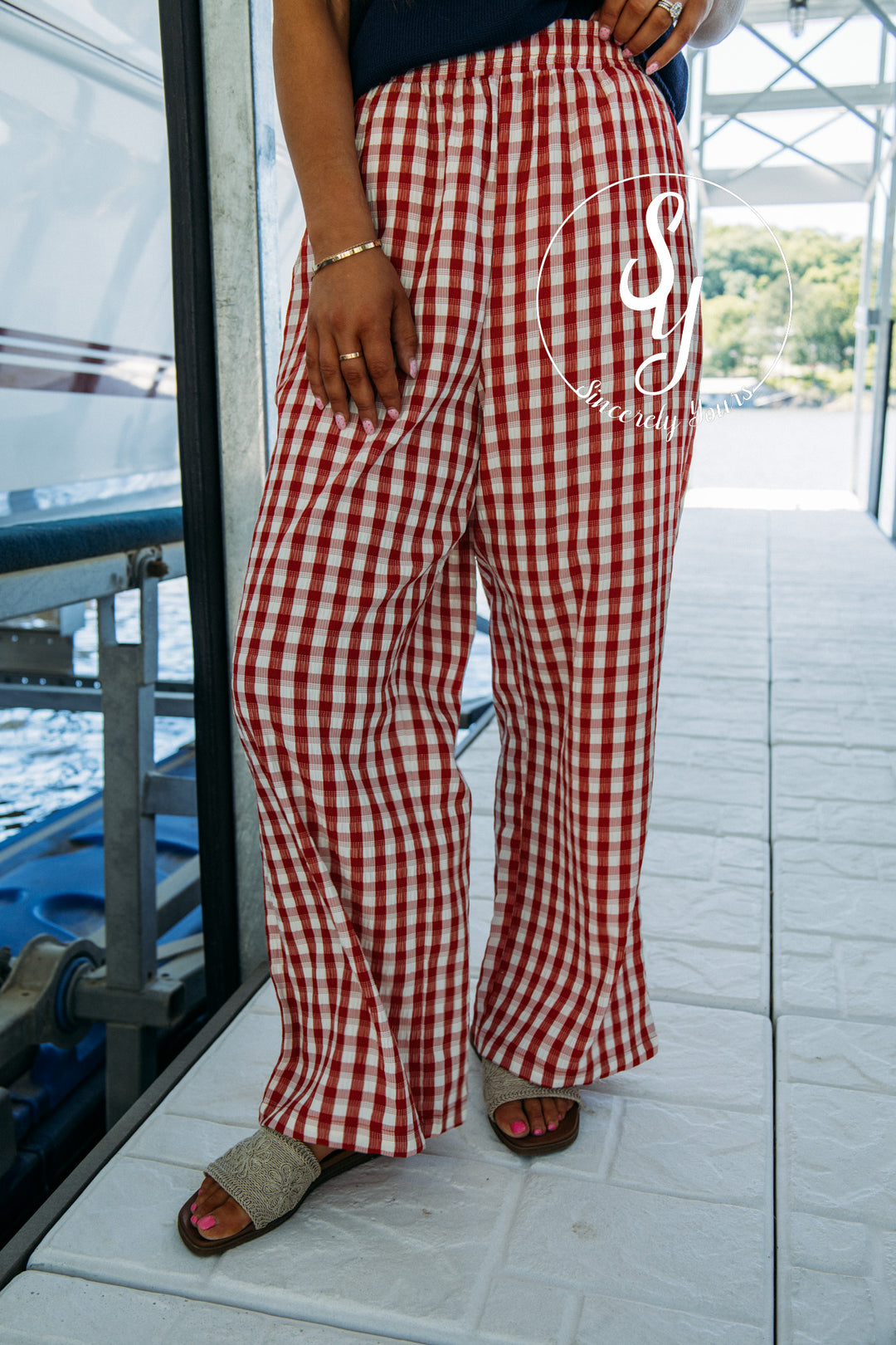 In Time Pants - Red