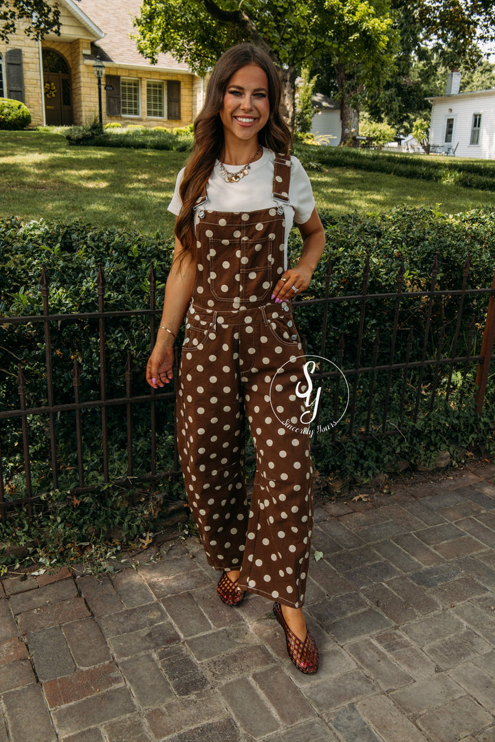 Harvest Love Overall - Mocha Mousse