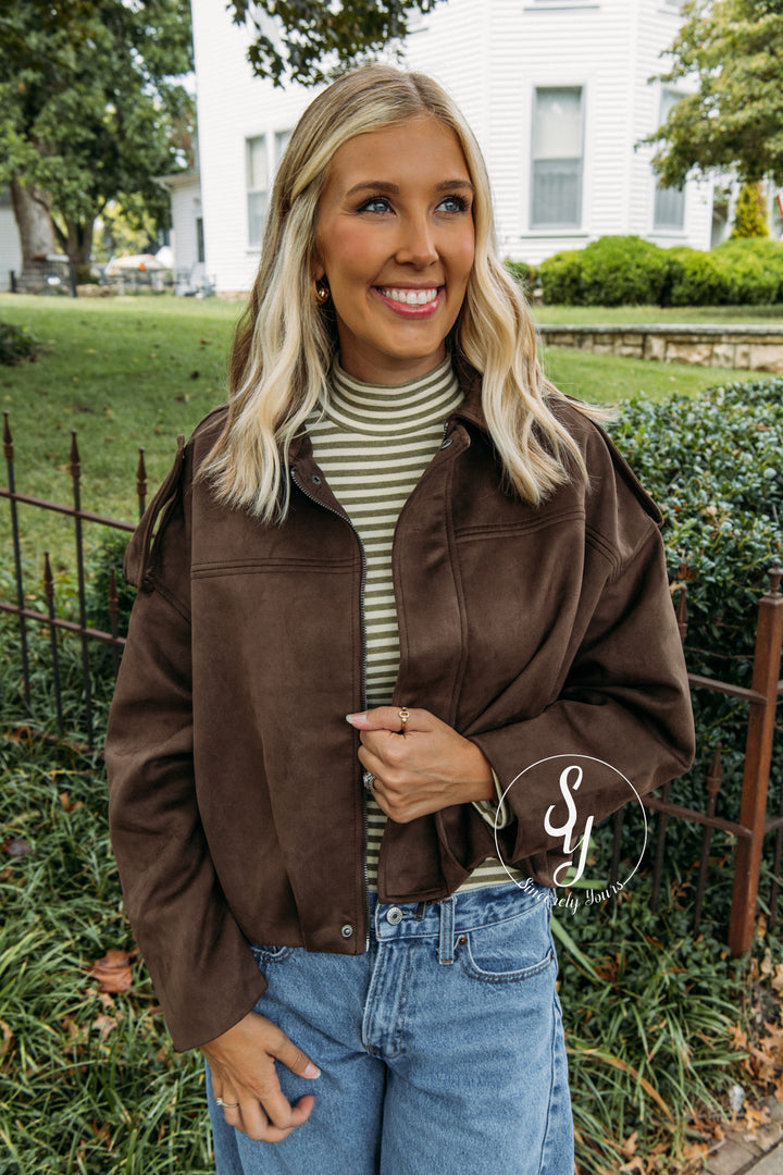 Presley Jacket - Dark Brown