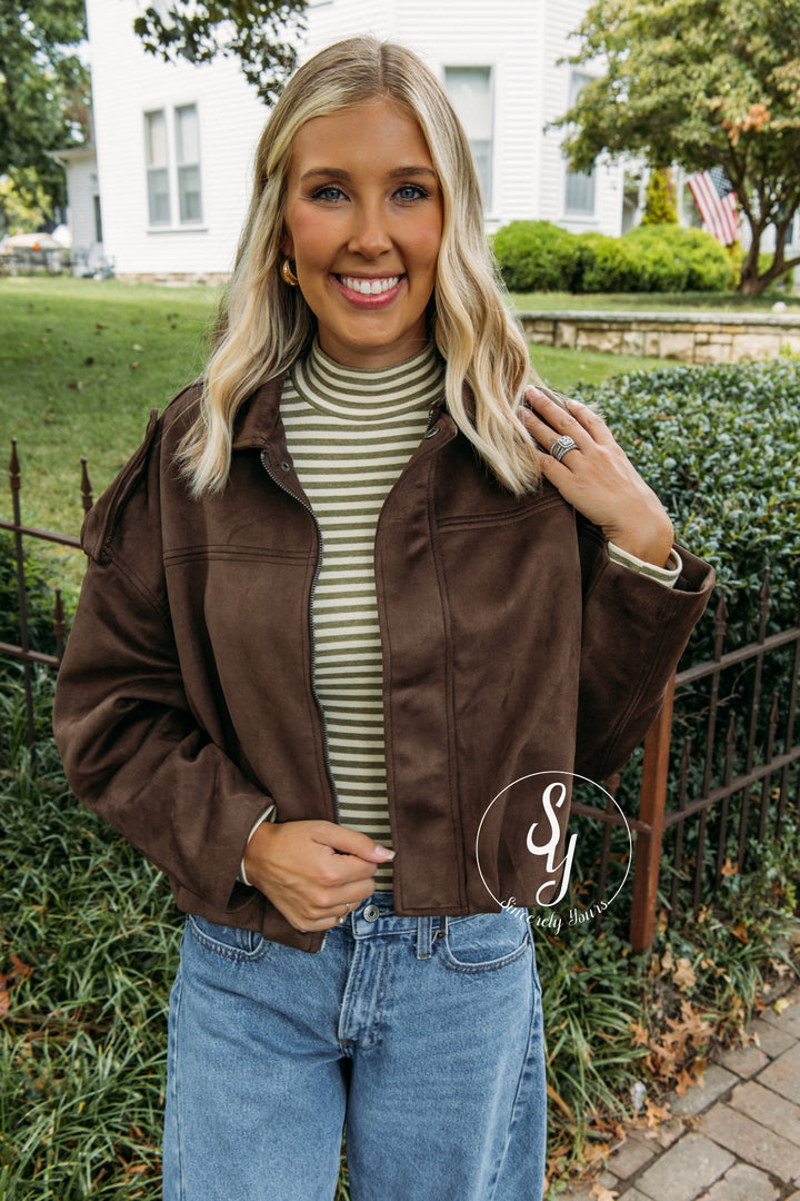 Presley Jacket - Dark Brown