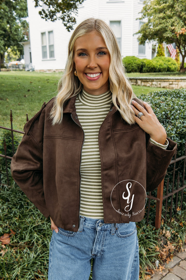 Presley Jacket - Dark Brown