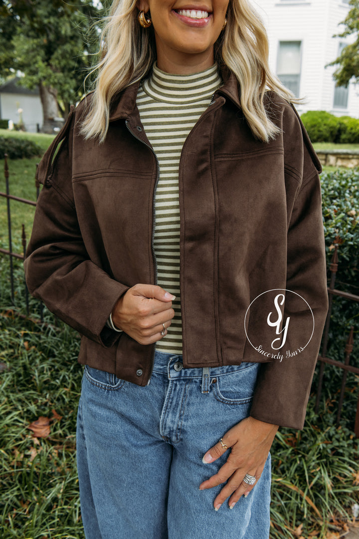 Presley Jacket - Dark Brown