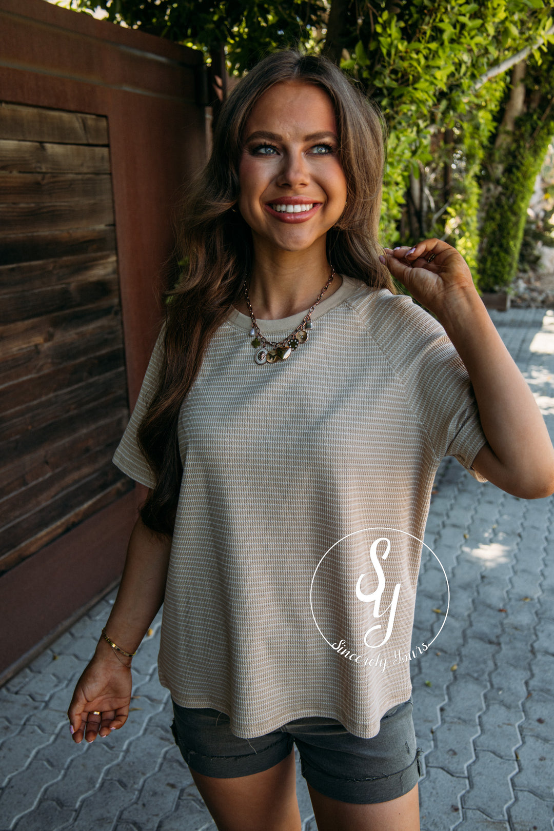 For The Chill Moment Top - Taupe