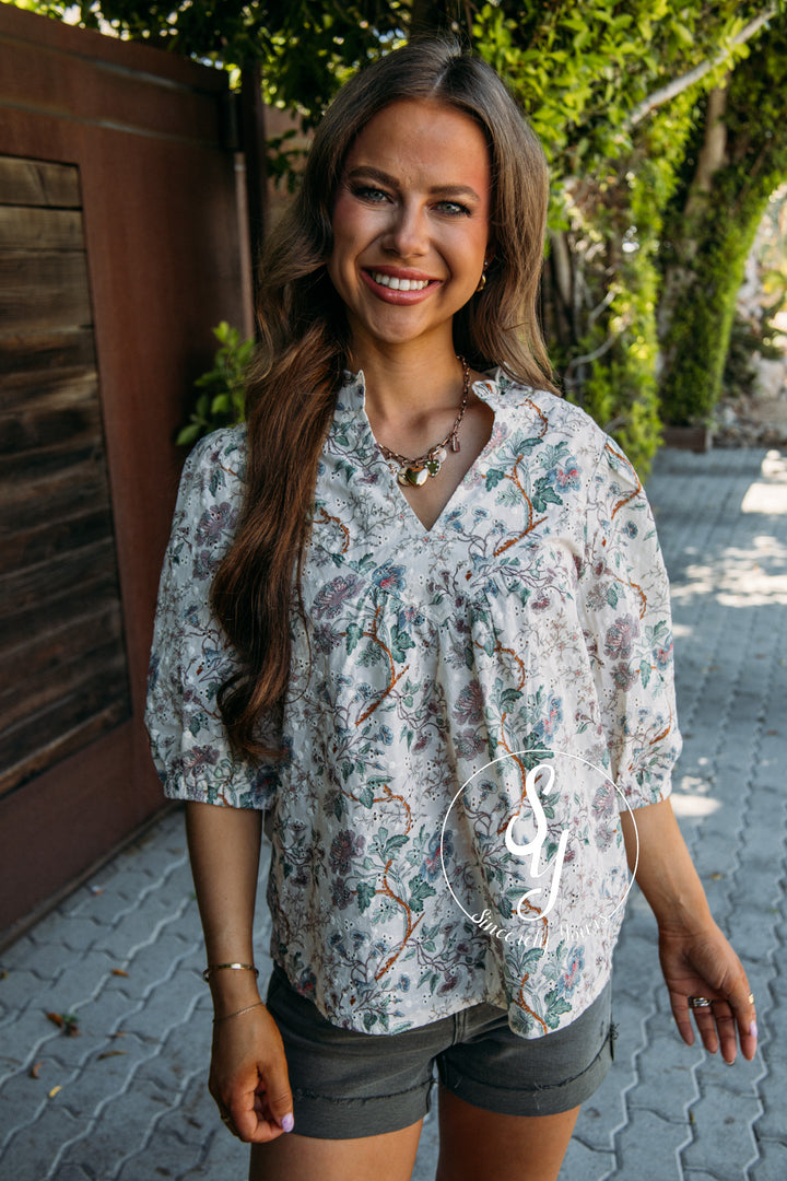 Muted Love Top - Taupe