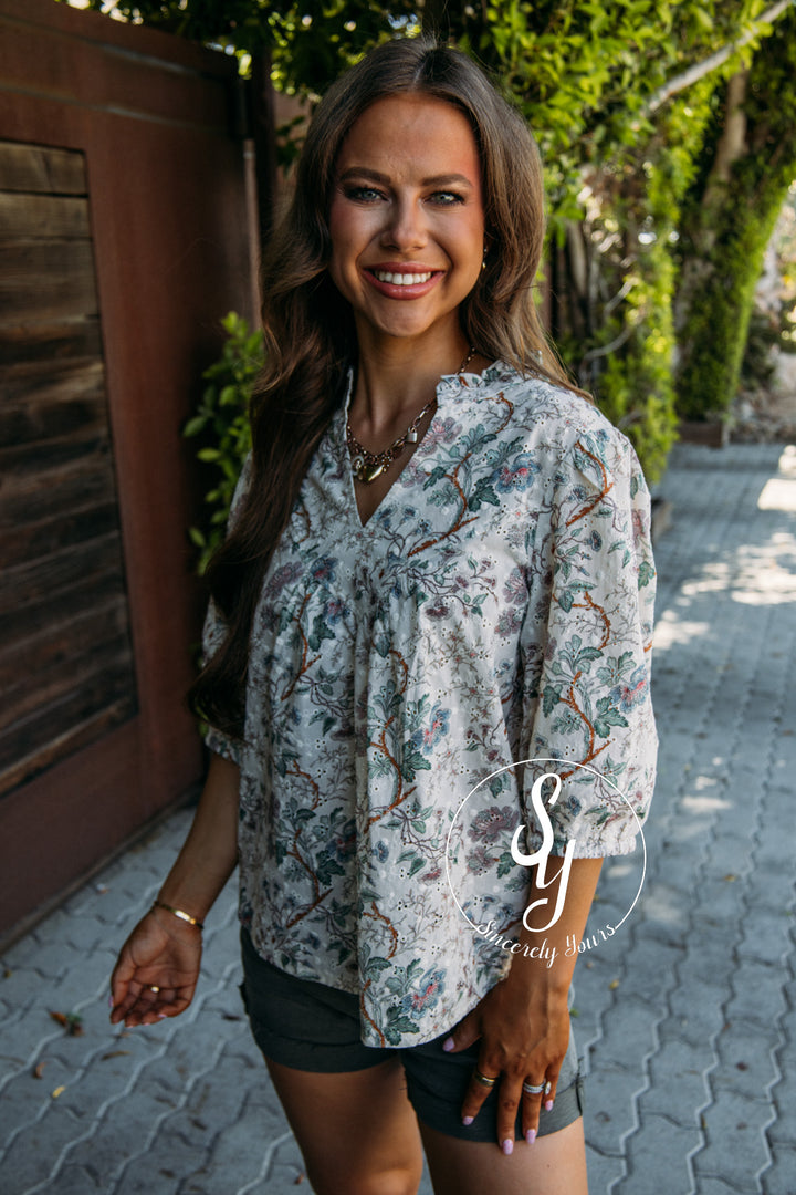 Muted Love Top - Taupe