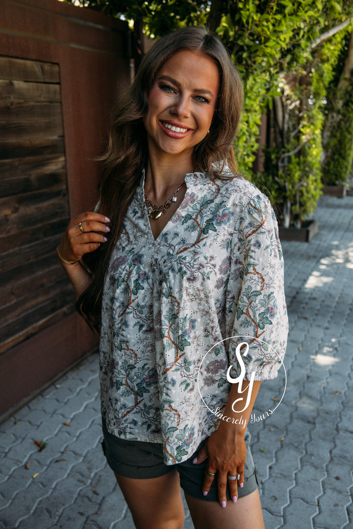Muted Love Top - Taupe