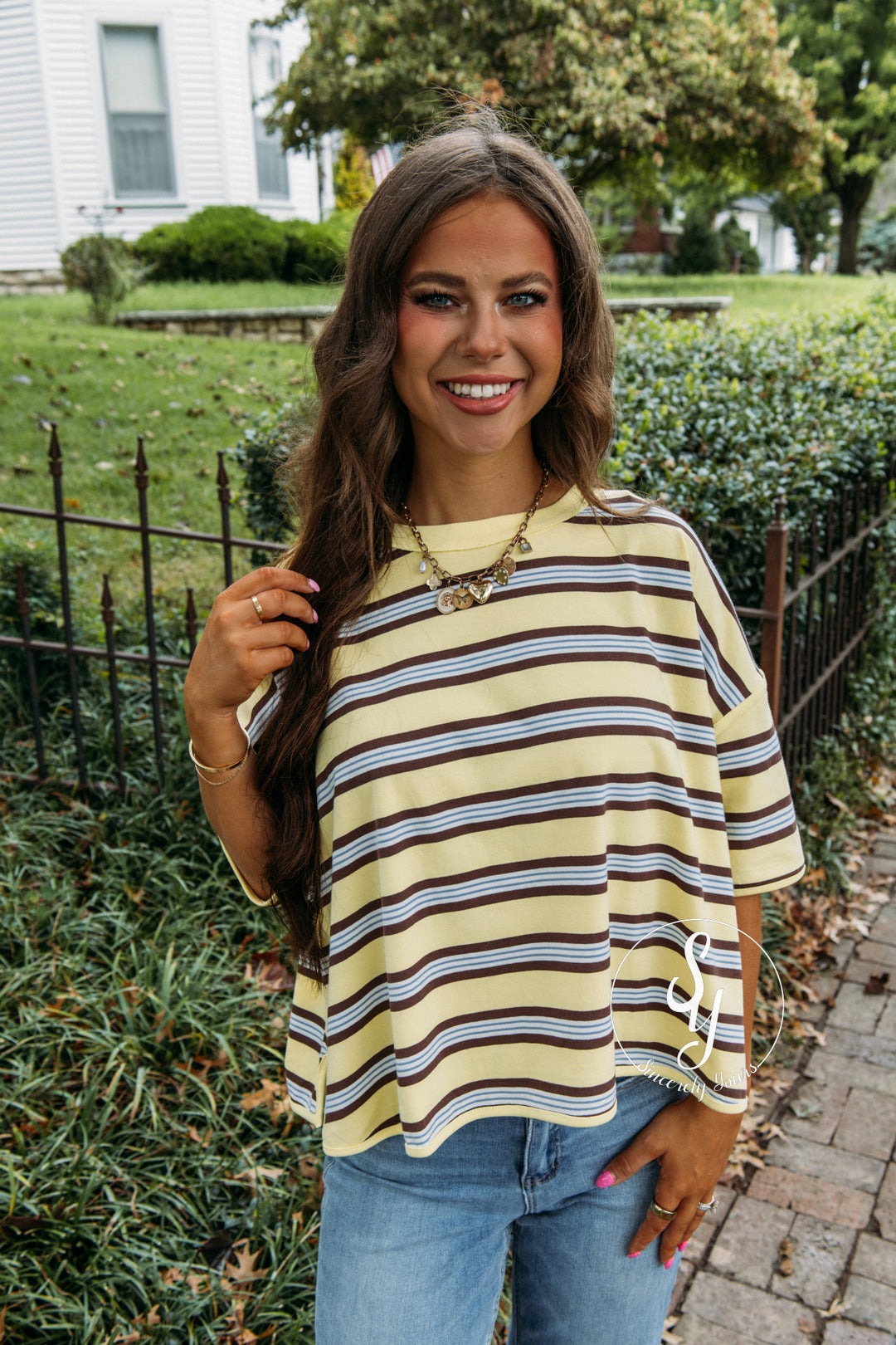 Good Love Top - Butter Yellow/Oatmeal