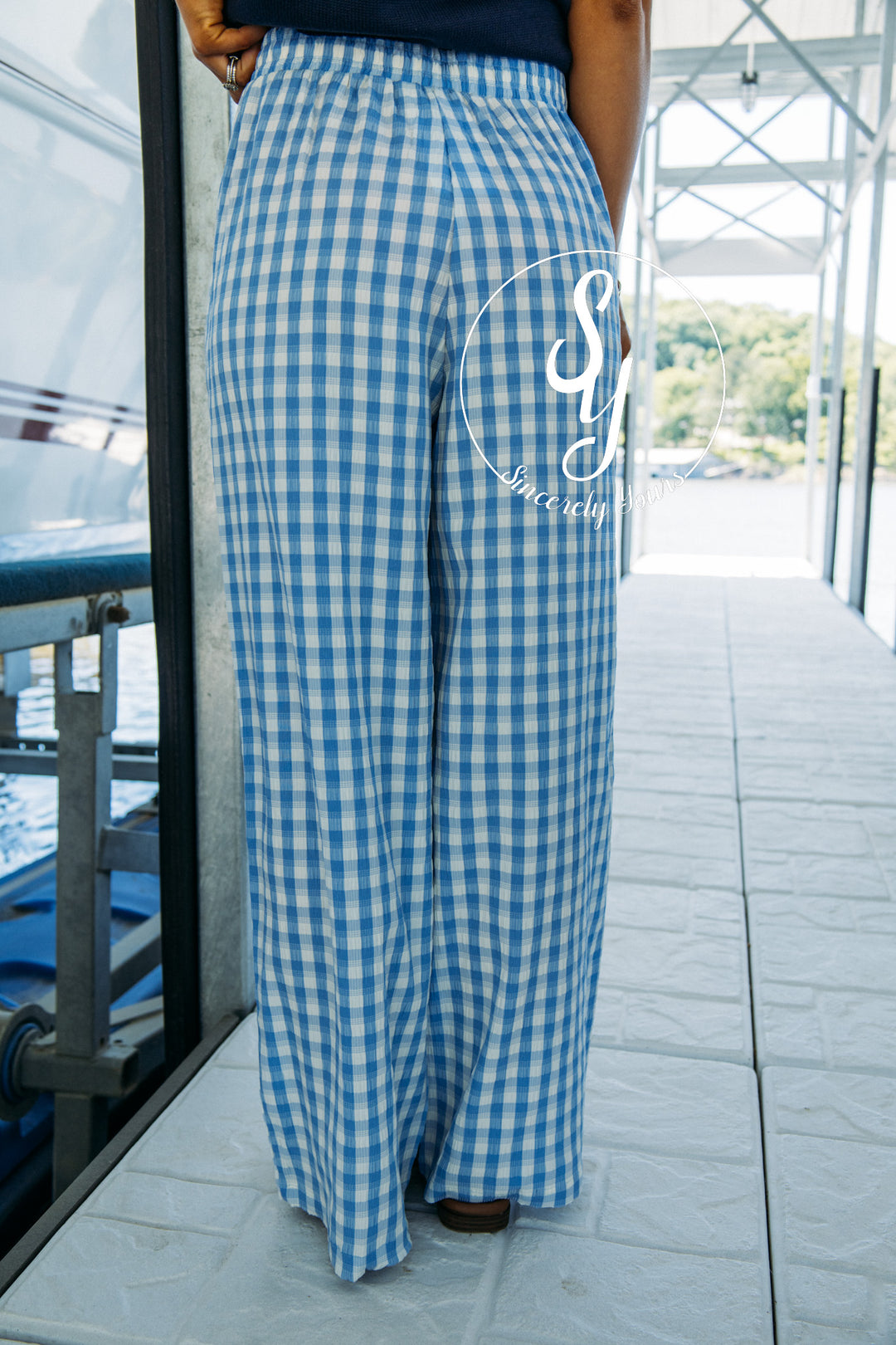 In Time Pants - Blue