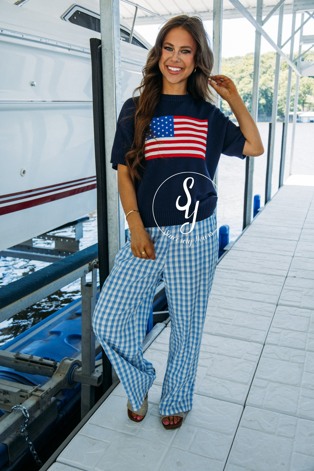 In Time Pants - Blue