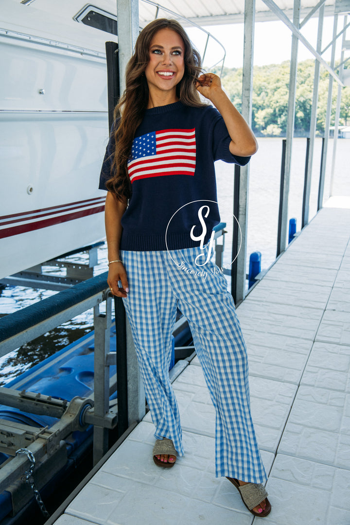 In Time Pants - Blue