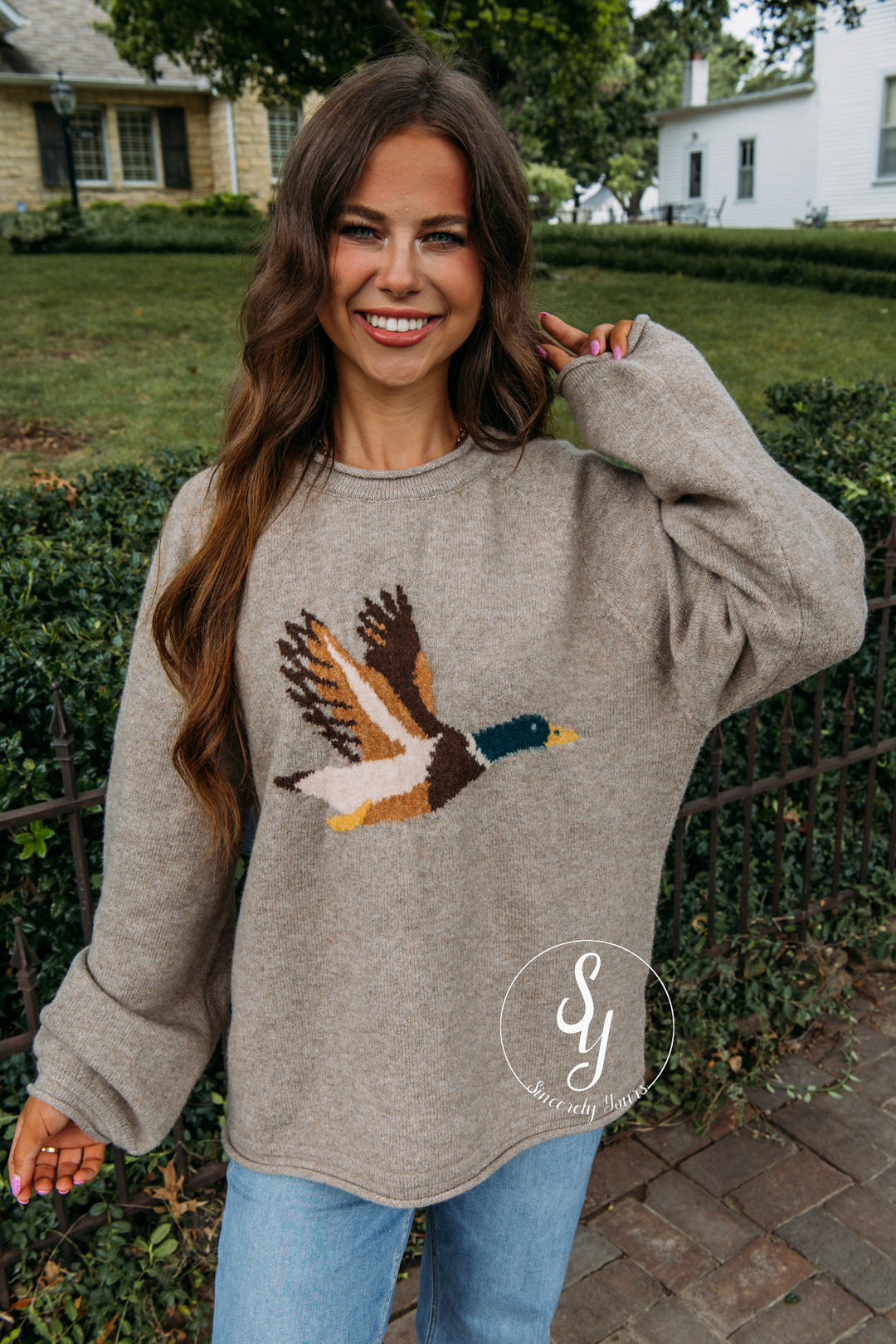 Fly Around Sweater - Mocha