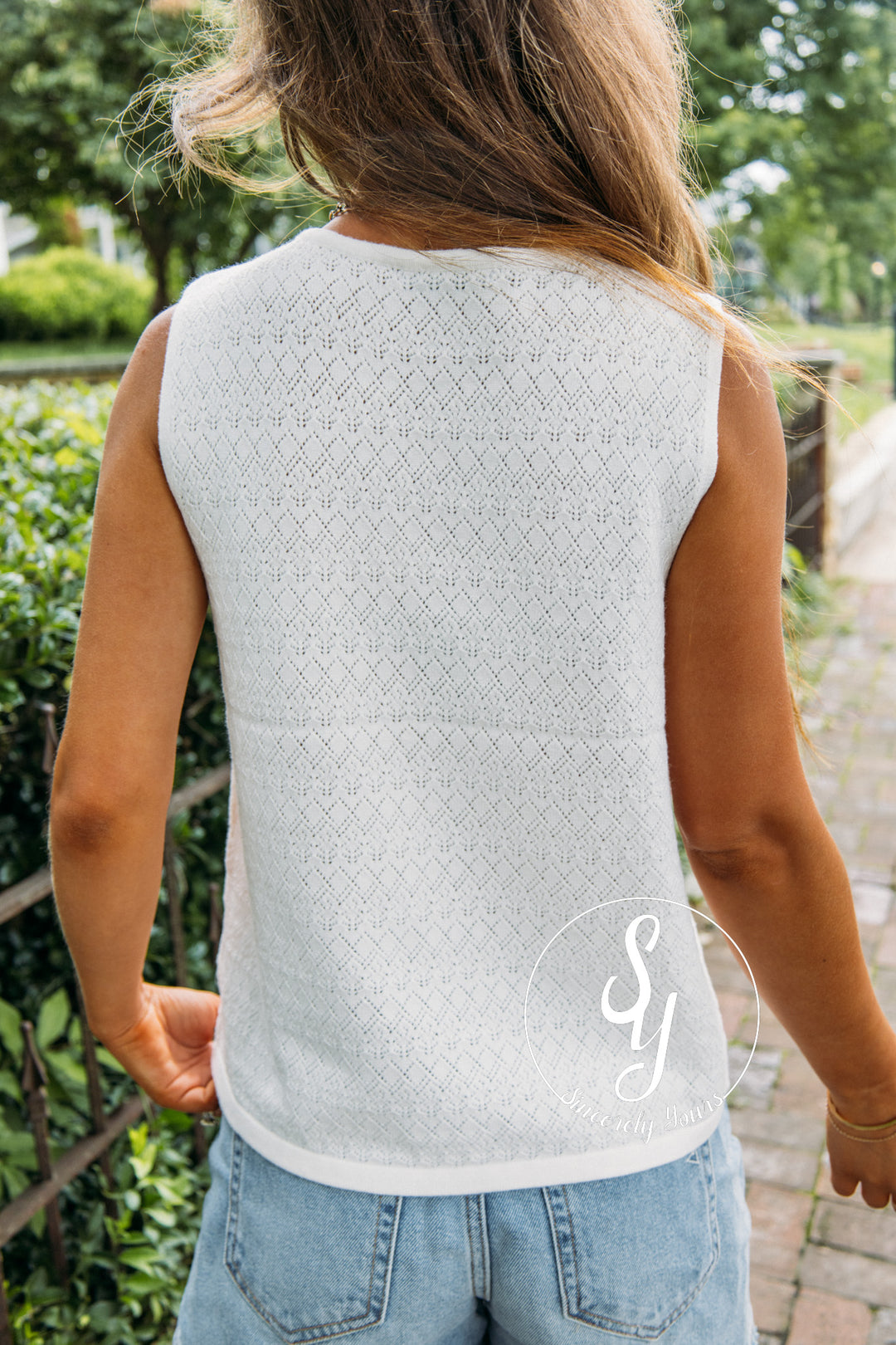 Chic Dream Tank - Off White