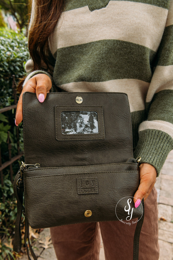 Posie Purse -Dark Moss