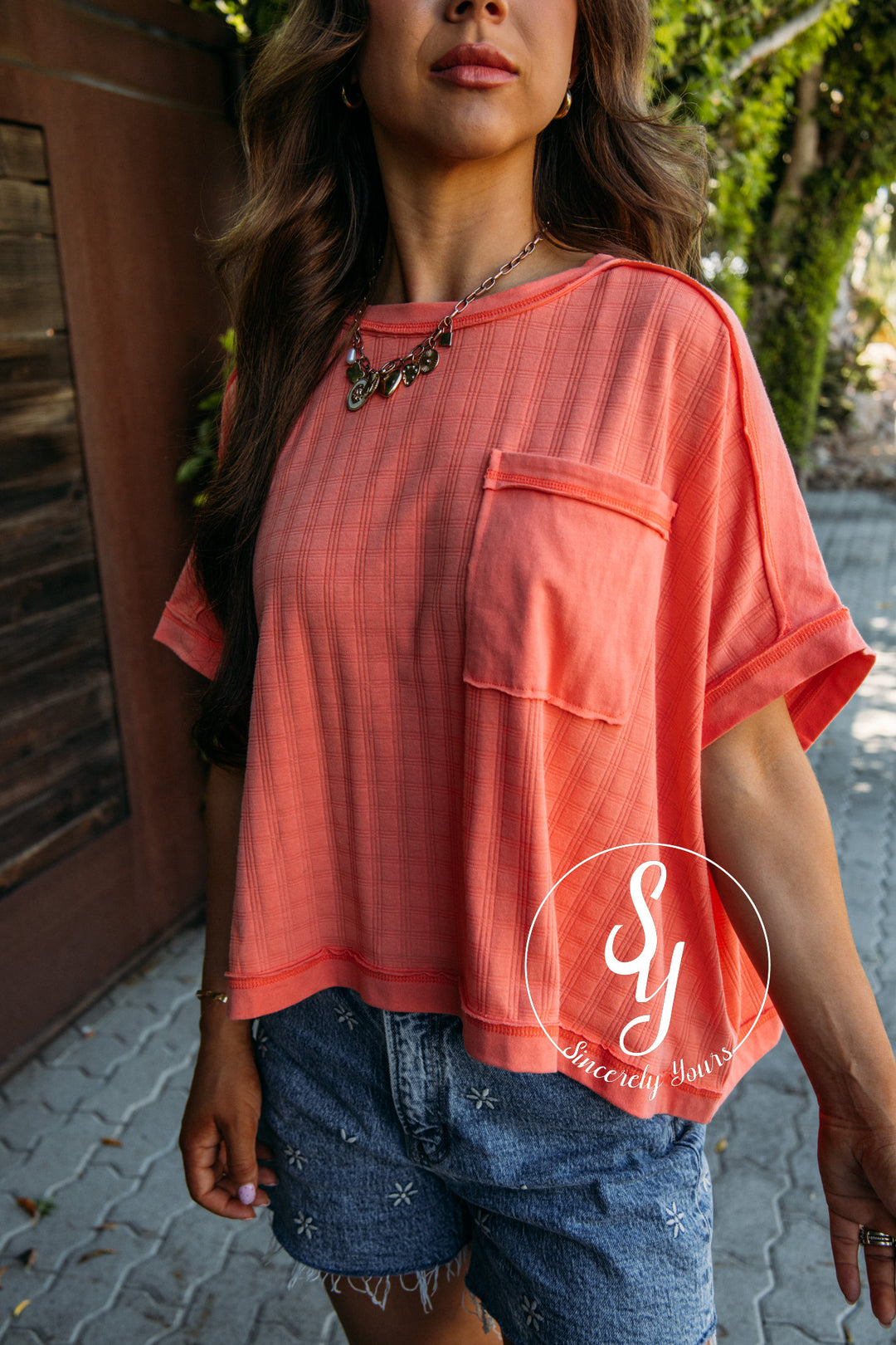 Fun Loving Top - Coral