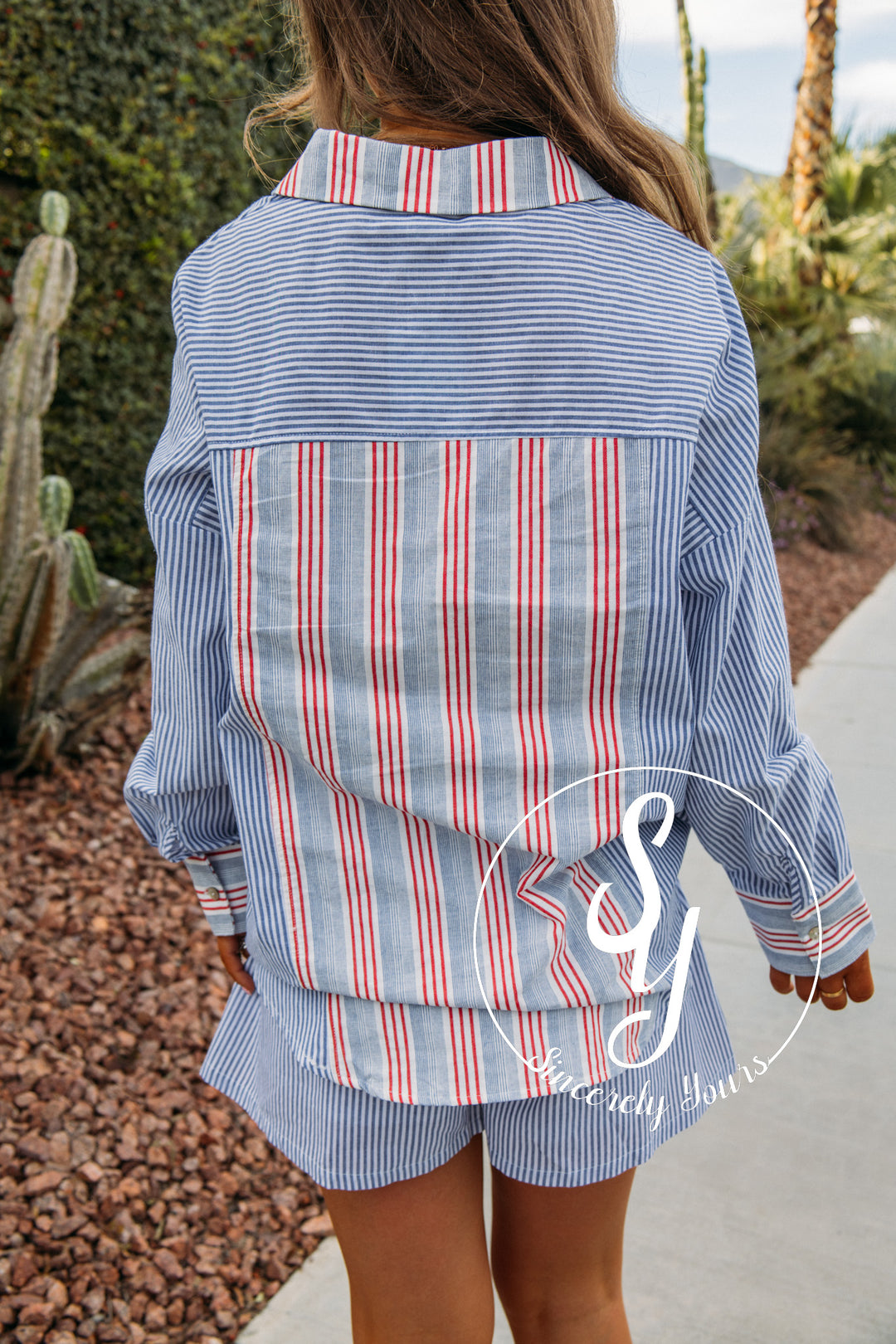Sweetly Charmed Set - Red/Blue