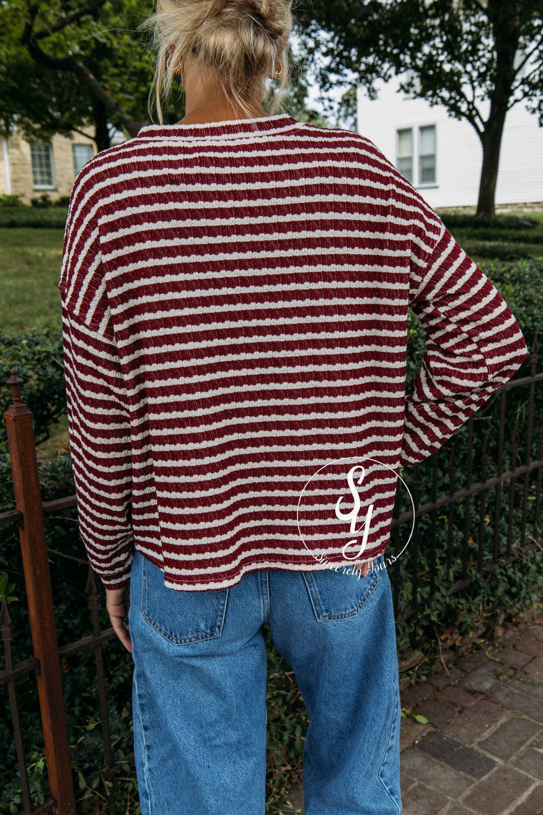 This Is It Top - Burgundy
