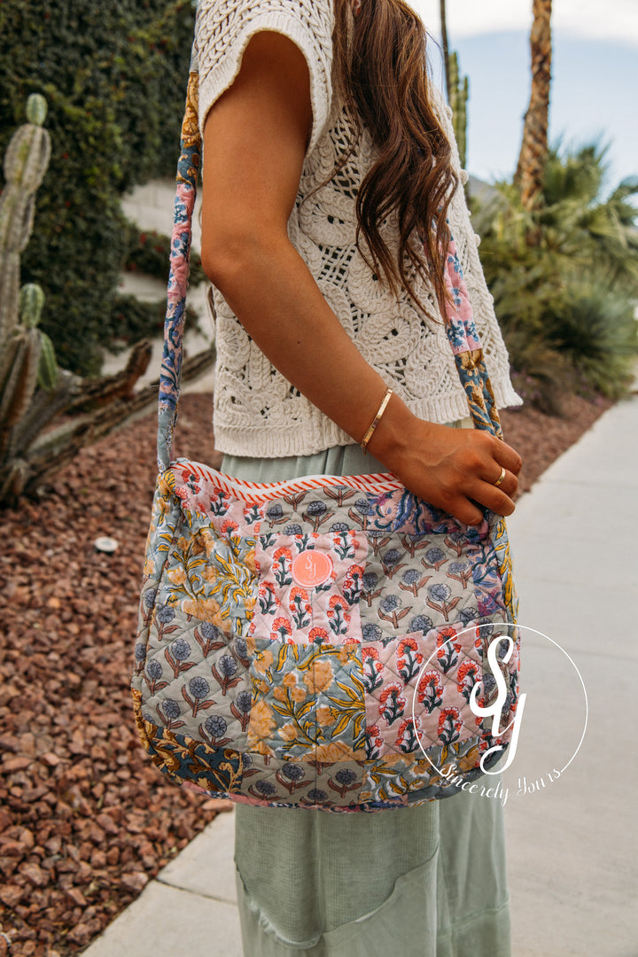 SY Label: Stitch And Sunshine Quilted Purse