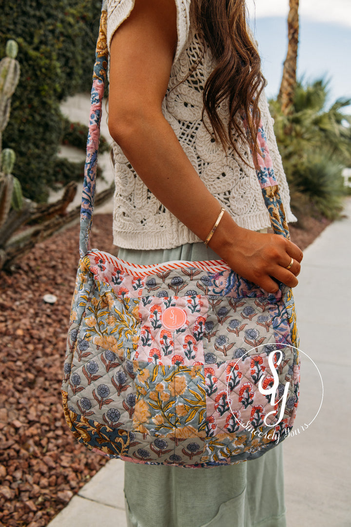 SY Label: Stitch And Sunshine Quilted Purse