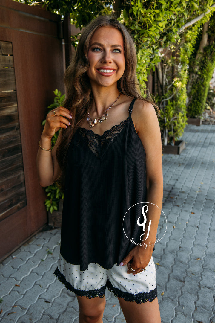 Catalina Tank - Black