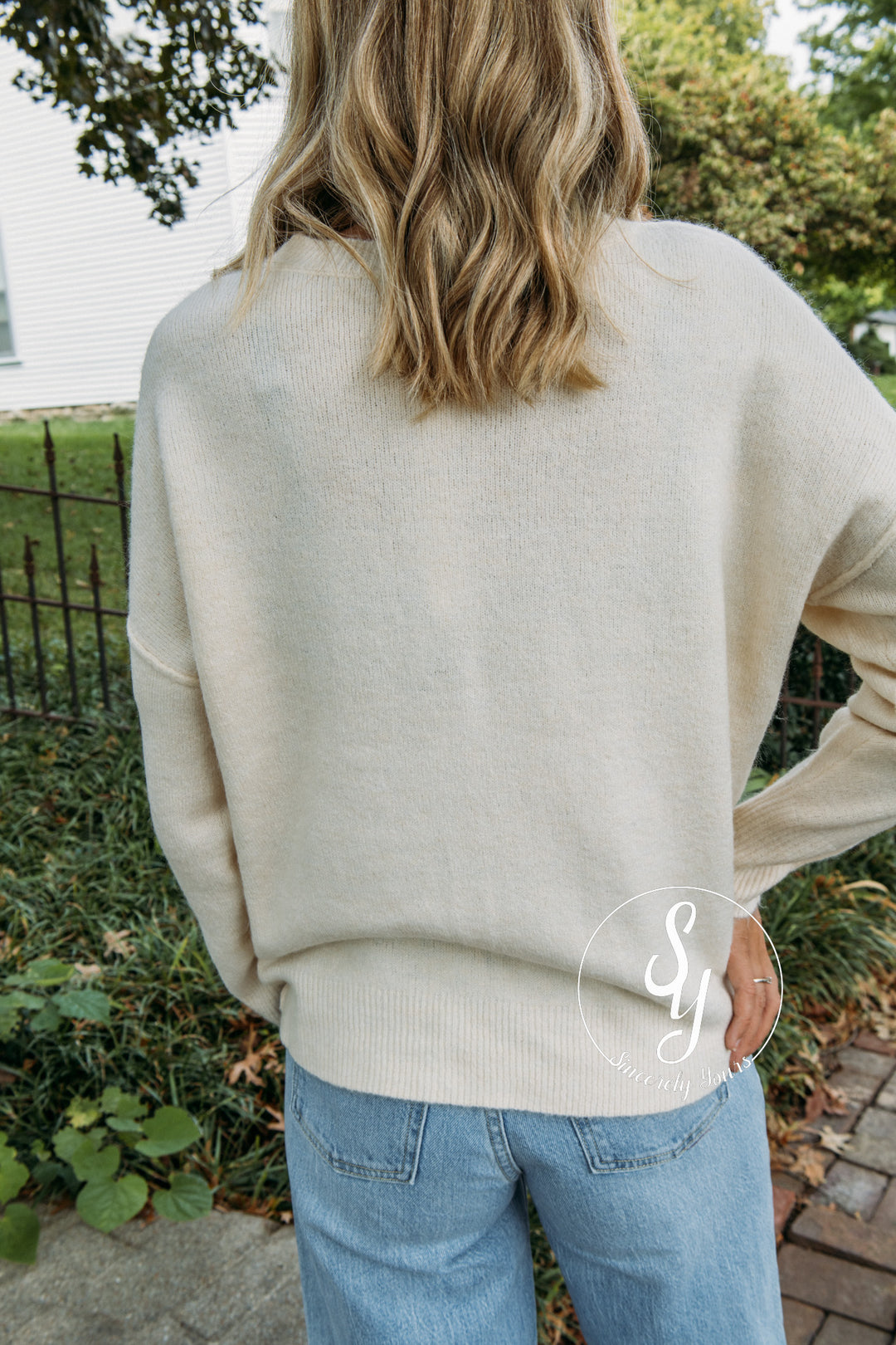 Catch Feelings Sweater - Cream