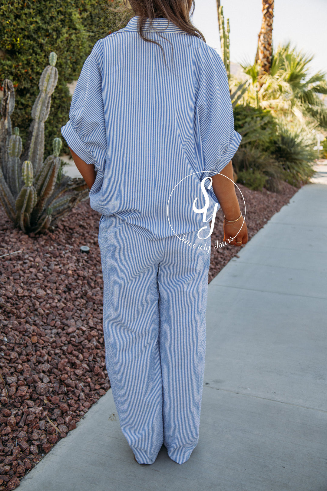 Classic Stripe Set - Blue