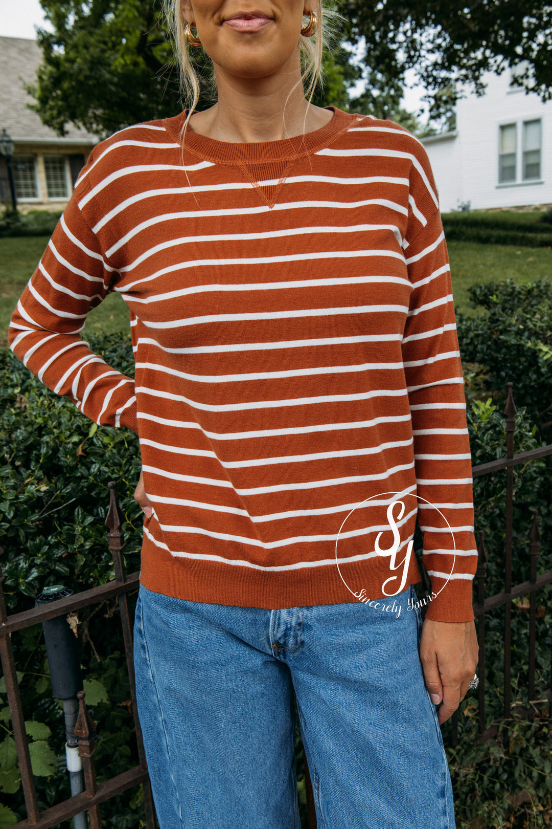 Change It Up Sweater - Copper